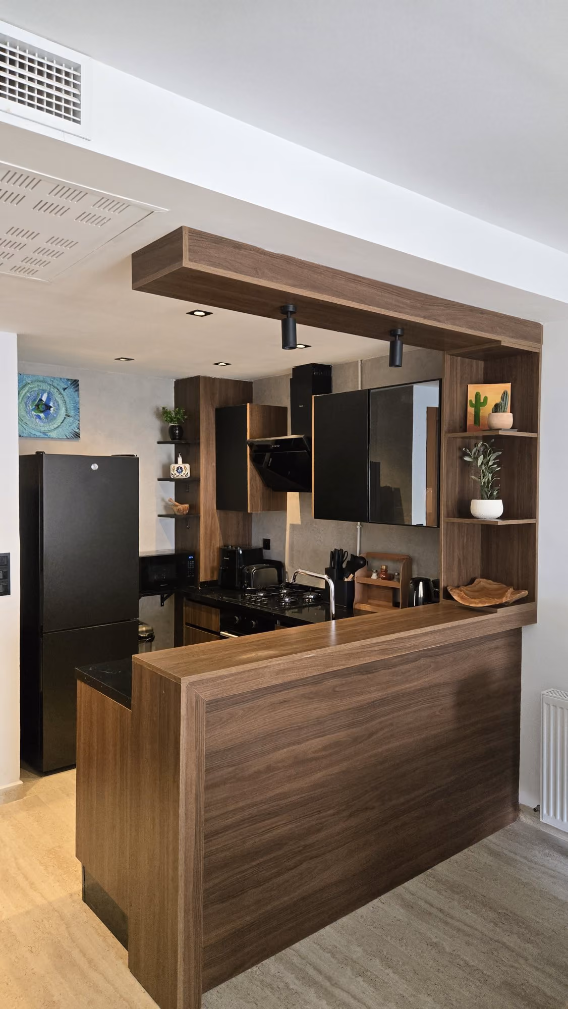 Walnut kitchen