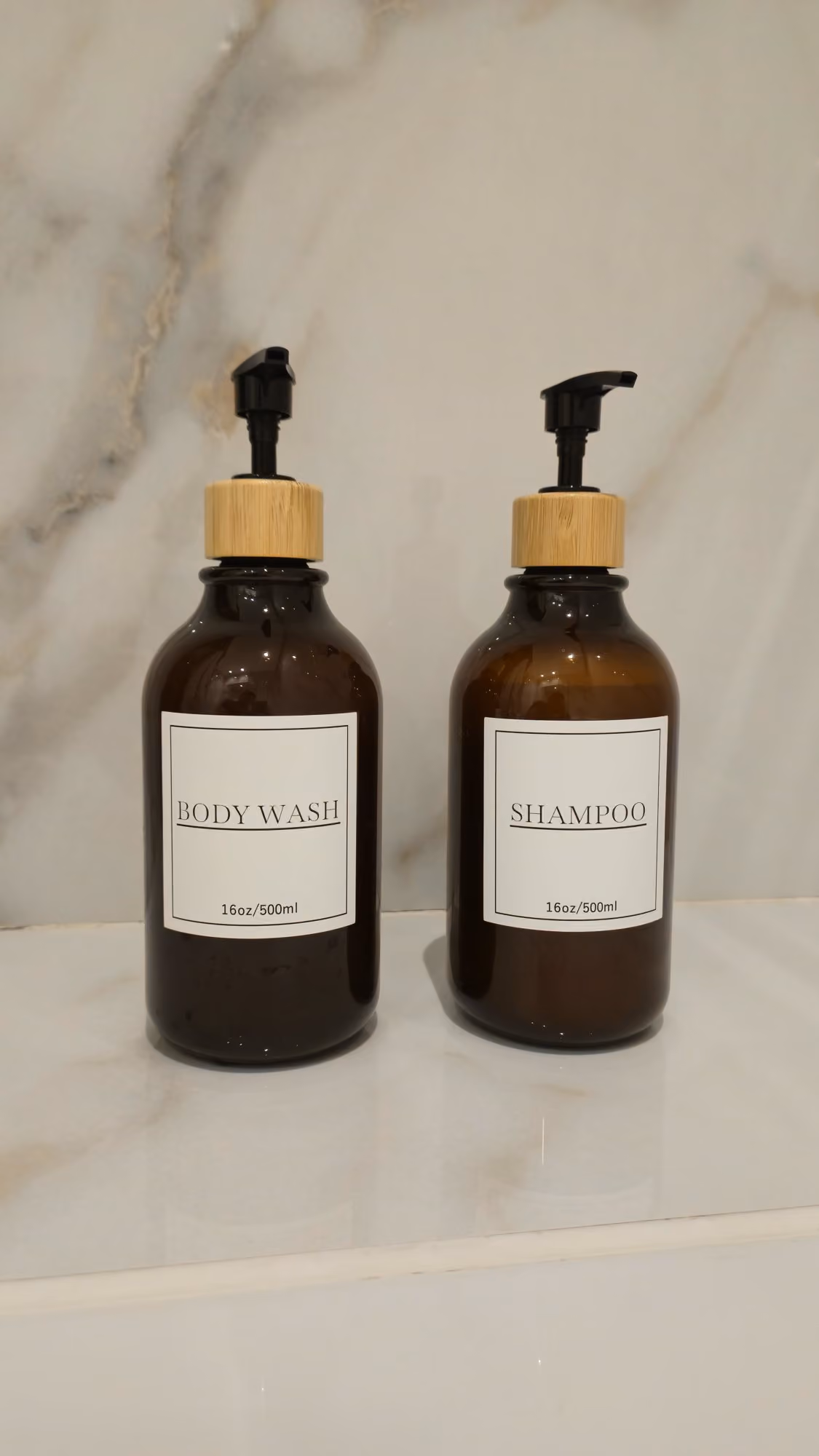 Bathroom amenities provided